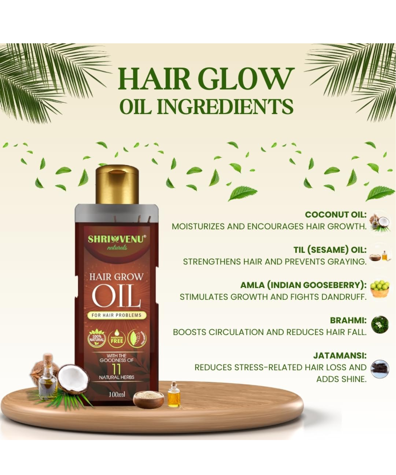 Shrivenu Hair Growth Oil